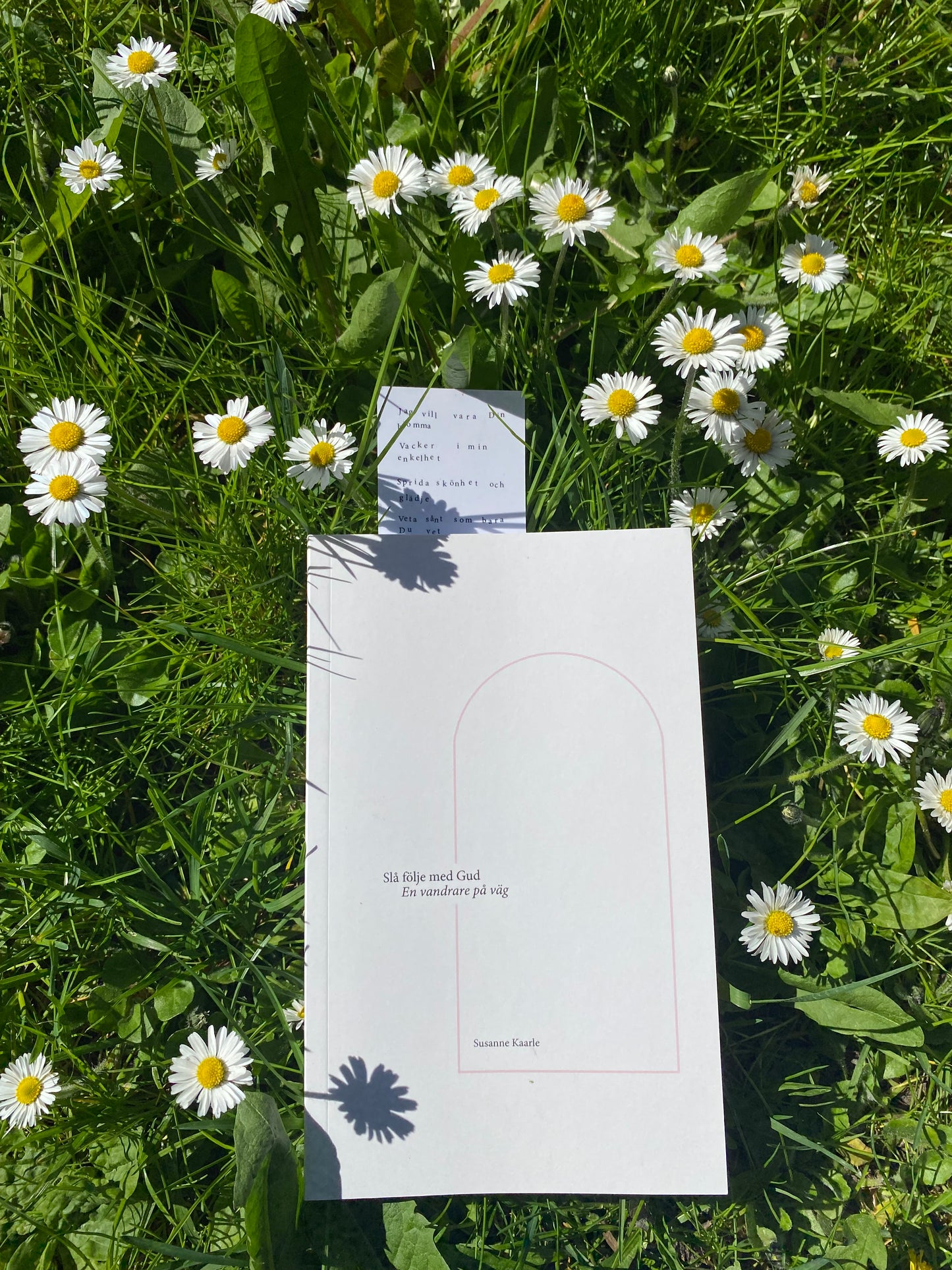 Bokmärke "Jag vill vara Din blomma"
